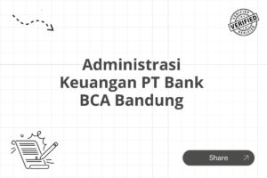 Administrasi Keuangan PT Bank BCA Bandung