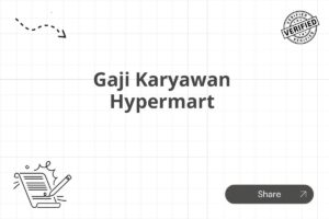 Gaji Karyawan Hypermart