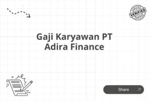 Gaji Karyawan PT Adira Finance