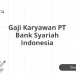 Gaji Karyawan PT Bank Syariah Indonesia