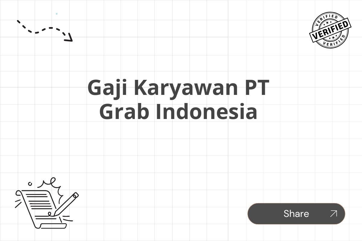 Gaji Karyawan PT Grab Indonesia