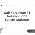 Gaji Karyawan PT Indofood CBP Sukses Makmur