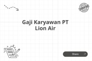 Gaji Karyawan PT Lion Air