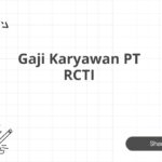 Gaji Karyawan PT RCTI