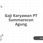 Gaji Karyawan PT Summarecon Agung